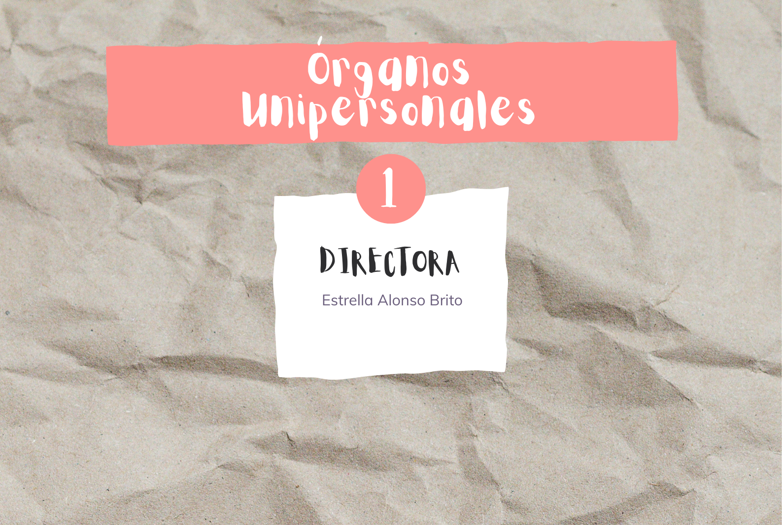 Órganos Unipersonales recortado Órganos Unipersonales recortado