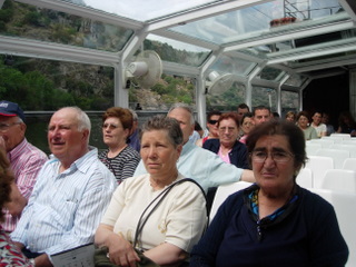 Foto grupo en el barco